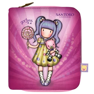 Imagen de Santoro, Cartera Gorjuss Fairground First Prize 10X12X3Cm Unisex niños, Multicolor, Talla única