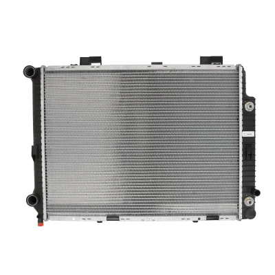 Imagen de NRF 58098 Radiador, refrigeración del motor Aluminio 640 484 34 con piezas de montaje Aletas soldadas MERCEDES BENZ: Clase E Berlina