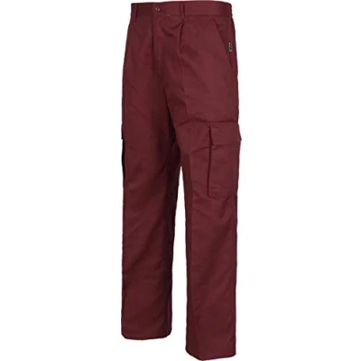 Imagen de Work Team Pantalón. Elástico en cintura, multibolsillos: dos bolsos laterales perneras. HOMBRE Granate 56