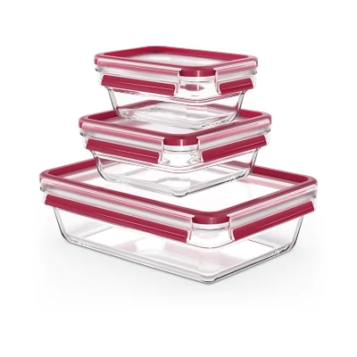 Imagen de Tupper Tefal N1050910 MasterSeal, Hermético, Cristal, Transparente