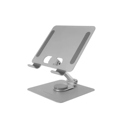 Imagen de Soporte Para Tablet Y Convertibles 2en1 Hasta 13&quot;&quot; Mars Gaming Ma rst, Ajustable En Altura Ángulo, Plegable, Antideslizante, Gris Plata