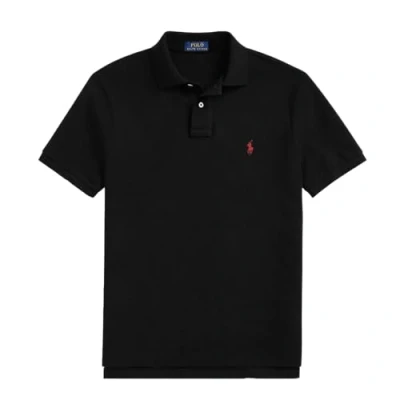 Imagen de Ralph Lauren Polo de piqué Slim Fit (FR/ES, Letras, XXL, Regular, Black)