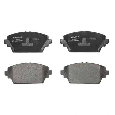 Imagen de DELPHI LP1732 Juego de pastillas freno no preparado para indicador desgaste Chapa antichirridos sin accesorios NISSAN: Primera Hatchback