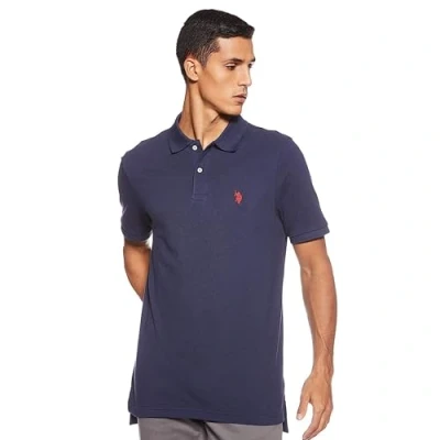Imagen de U.S. Polo Assn. clásico para Hombre, Azul Marino clásico, Large
