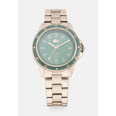 Imagen de Lacoste Santorini Reloj Rose goldcoloured/green, Mujer, Talla: One Size, gold coloured/green