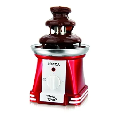 Imagen de Jocca Fuente de Chocolate Cascada Puedes Hacer funcionar la o Simplemente Mantener el Caliente Base Acero Inoxidable 24.5x16x15.5 cm