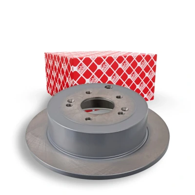 Imagen de FEBI BILSTEIN 29351 Disco de freno Eje trasero 302 11 5 114,3 macizo revestido HYUNDAI: Santa Fe 2, I