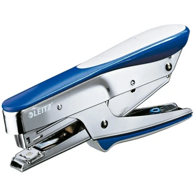 Imagen de Leitz 5545 Grapadora (capacidad para 15 hojas, grapas nº 10), color azul
