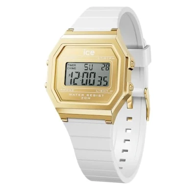 Imagen de Ice Watch Retro Reloj digital, Mujer, Talla: One Size, White gold