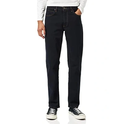Imagen de Lee Brooklyn Straight Vaqueros Para Hombre, Blue Black Blue, 38W / 30L