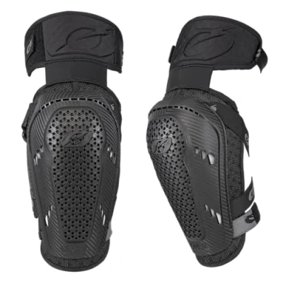 Imagen de O&#039;NEAL Protector de Codo Motocross Enduro Pieza plástico con Forma ergonómica, EN 1621 1 Nivel 1, Carcasa Dura Pro III Adulto Negro Talla única