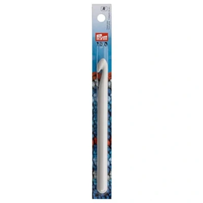 Imagen de Prym Gancho De Ganchillo Para Lana, 14 cm Largo x 10 mm Grosor, Gris