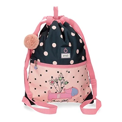 Imagen de Enso Friends Together Mochila Saco Con Cremallera Rosa 35x46 cms Poliéster