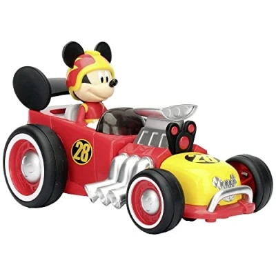 Imagen de Jada Toys Coche Mickey Roadster Racer, 19 cm, Control por Infrarrojos, Adecuado a Partir de 3 Años, Color (253074005), para niños, unisex