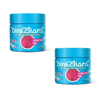 Imagen de 2 x La Riche Directions Semi Permanent Hair Color Bote de 100 ml (Carnation Pink)