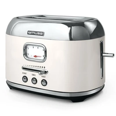 Imagen de Muse MS 120 SC. Tostador de 2 rebanadas pan
