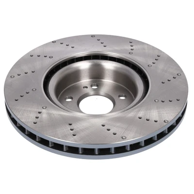 Imagen de FEBI BILSTEIN Disco de freno MERCEDES BENZ: Clase A, CLA Coupé, A Sedán Eje delantero 350mm 30mm 5Taladro(s) 112mm perforado/ventil. int. 107510