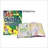 Imagen de Distripubli Libro 365 Chistes Infantiles 26x20 cm 200 pag, Multicolor (06413)