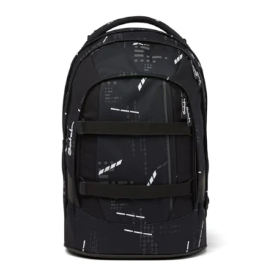 Imagen de Satch Ninja Mochila escolar para niños, Talla: One Size, Black