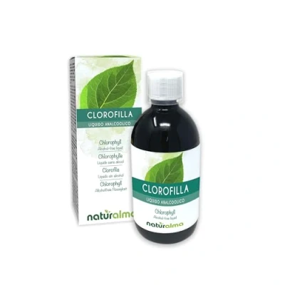 Imagen de Clorofila Naturalma liquido sin alcohol 500 ml Complemento alimenticio Vegano y 100% Natural