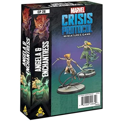 Imagen de Atomic Mass Games Marvel Crisis Protocol: Character Pack: Angela and Enchantress Miniature Game