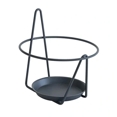 Imagen de Louis Moulin Soporte para macetero (16 a 18 cm), color gris