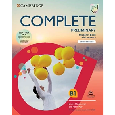 Imagen de Complete Preliminary Second edition. Self Study Pack (SB w answers Online Practice and WB Audio Download Class Audio).: For the Revised Exam from 2020