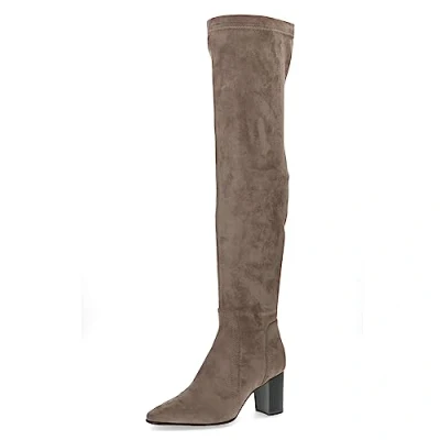 Imagen de CAPRICE 9 25521 41, Botas tacón para Mujer, Marrón (Taupe Stretch), 38 EU