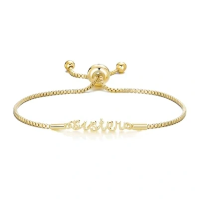 Imagen de Philip Jones Pulsera Sister enchapada en oro creada con cristales de Zircondia®