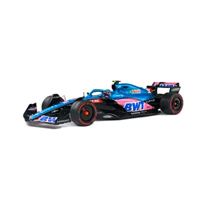 Imagen de Solido 1:18 Alpine A522 Blue E.OCON Australia GP 2022 Coche en Miniatura de colección, Color Azul/Rosa (1808804)