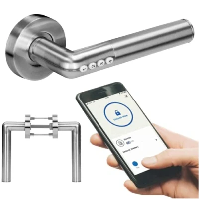 Imagen de Orno OR ZS 850 Bluetooth Smart IP44 Teclado para abrepuertas simétrico Abrir mediante PIN y la aplicación