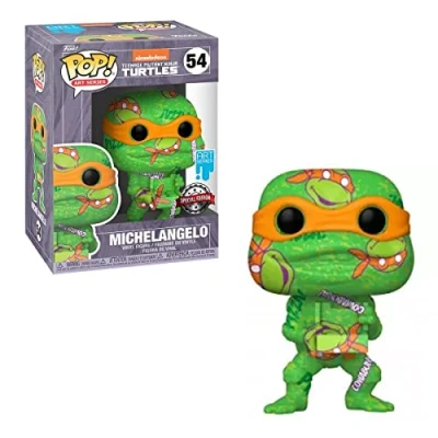 Imagen de POP Funko 57929 Art Series: TMNT 2 Figura de Vinilo Michelangelo #54