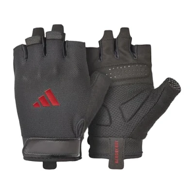 Imagen de adidas Guantes de Entrenamiento Esenciales: tecnología Aeroready Que Absorbe la Humedad Junto con una Palma Extremadamente cómoda y Duradera Ante sintético