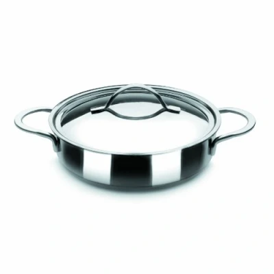 Imagen de IBILI Tartera con tapa noah, 24 cms, Acero inoxidable 18/10, Apta para induccion