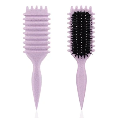Imagen de Cepillo para Rizos, Bounce Curl Brush, Reducir el Tirón y la Separación de Definidor Rizos Hombres Mujeres