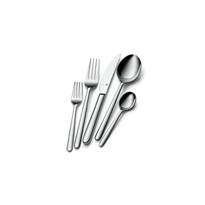 Imagen de WMF Flame Cubertería, 30 Piezas (6 comensales), cromargan Protect, Color Plateado