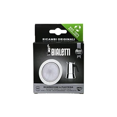 Imagen de Bialetti Ricambi, Includes 1 Gasket and Plate, Compatible with Venus, Kitty, Musa Class (1/2 Cups)
