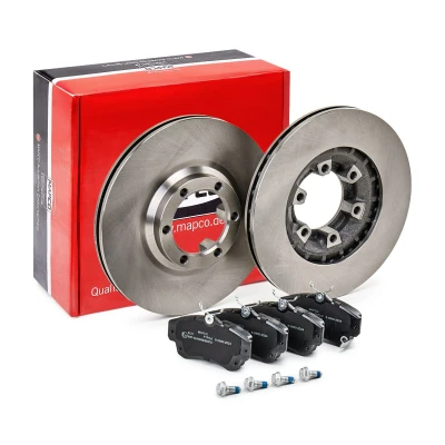 Imagen de MAPCO 47893 Kit de discos y pastillas freno Eje delantero ventilado