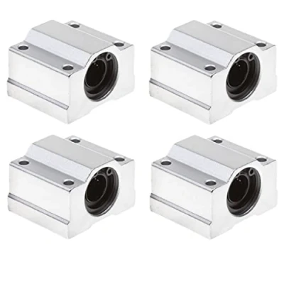 Imagen de Fasizi 4pcs SCS12UU movimiento lineal rodamiento de bolas CNC deslizamiento buje 36mm longitud