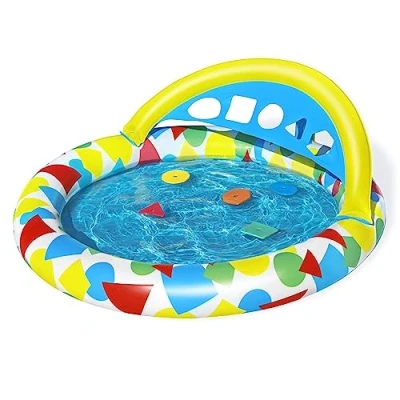 Imagen de Bestway Piscina Infantil Splash &amp; Learn para bebés y niños pequeños, Multicolor, Talla única (6942138983906)