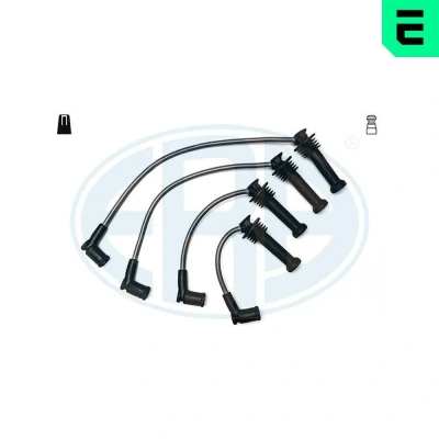 Imagen de ERA 883000 Juego de Cables Encendido 4 FORD: FIESTA 5, Focus Mk1 Hatchback, C Max, MAZDA: 2 VOLVO: C30, V50