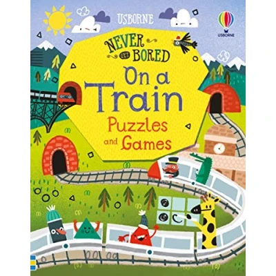 Imagen de Never Get Bored on a Train Puzzles &amp; Games: 1