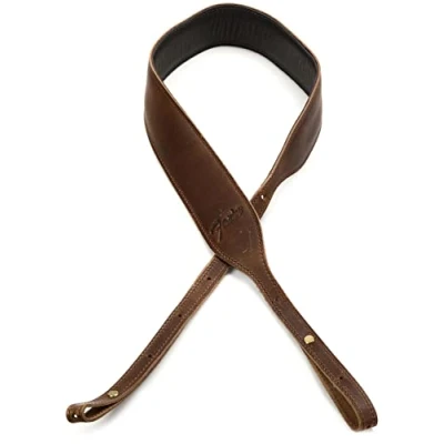 Imagen de Fender Paramount Banjo LTHR Correa BRN, marrón