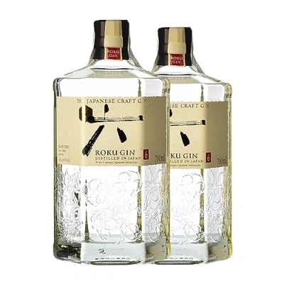 Imagen de Ginebra Suntory Roku Japanese Craft Gin 70 cl (Caja de 2 Botellas cl)