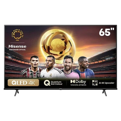Imagen de TV QLED 65&quot; Hisense 65E7NQ, UHD 4K, HDR10+, Modo Juego, Dobly MS12, Quad Core/MT9603, IA, Air Play, Negro