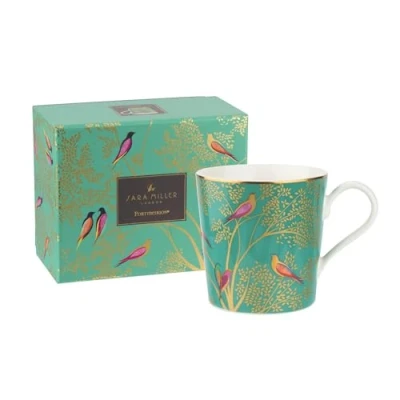 Imagen de Sara Miller for Portmeirion Taza Chelsea, cerámica, Verde, 120 x 150 95 cm