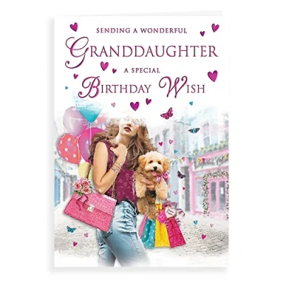 Imagen de Regal Publishing Tarjeta de Cumpleaños Tradicional Nieta 9 x 6