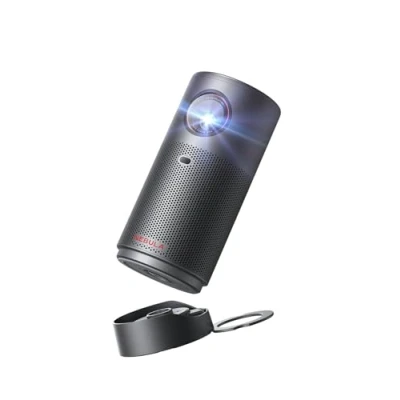 Imagen de NEBULA Capsule Air Google TV, con Licencia Oficial INetflix, 720p Mini proyector Inteligente Wi Fi, 2 Horas, Pantalla de 100 Pulgadas, Dolby Digital, Ultra transportable para Cualquier Espacio