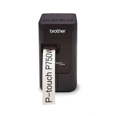 Imagen de Brother PTP750W Rotuladora electrónica Profesional con conexión PC, WiFi y NFC