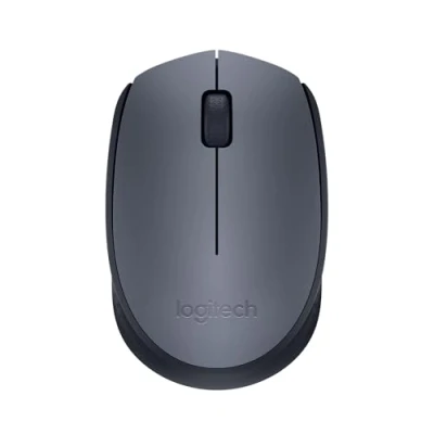 Imagen de Logitech Ratón inalámbrico M170, 2,4 GHz con nanorreceptor USB, seguimiento óptico, batería de 12 meses duración, ambidextro, para PC, Mac o portátil, negro y gris